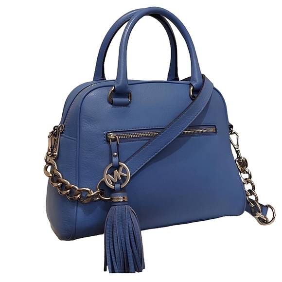 Michael Kors Handbags - 🎁 Michael Kors Knox Leather Crossbody Satchel Excellent Condition